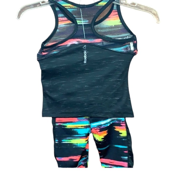 Sz3/4T Reebok Sports Work Out Matching Set - Picture 4 of 8